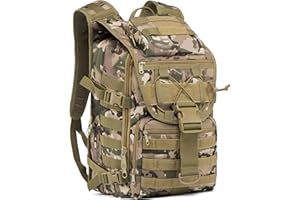 SUPERSUN 35L Military Tactical Backpack Large Waterproof Molle Bug Out Bag Army 3 Day Assault Pack