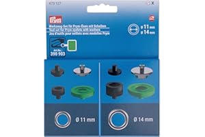 Prym 673127 Tool Set Eyelets 11 + 14 mm for Vario Creative Tool