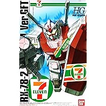 BANDAI 7-11 Exclusive HG 1144 RX-78-2 Gundam G30th 7-11