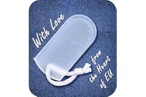 GLADZY Lima de Pies de Cristal Checo - Lima de Callos Delicada, Pedicura y Spa, Remoción de la Piel Agrietada, Cuidado Profesional del Talón y los Dedos del Pie, Superficies Incisas en Diferentes Granos