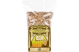 Axtschlag Devil Smoke 100G00M1500V Lot de copeaux de Bois de Fumage 1 kg 1 kg Oak - Eiche