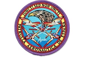 TACRO Parche Patrulla Águila, Patrulla Aeronáutica de España Juncti Sed Non Uncti Militar Ejército del Aire Español ejercito Español Velcro gran Adherencia Fuerzas Armadas