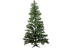 HEITMANN DECO - Sztuczna choinka – do złożenia – 210 cm – z metalową podstawą – zielona – choinka