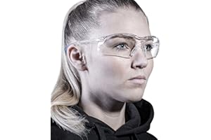 SOLIDWORK SOLID. Occhiali protettivi da lavoro con perfetta vestibilità e protezione laterale integrata | occhiali trasparenti con lenti chiare, antigraffio, antiappannamento e protettive contro i raggi UV