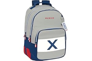 Safta M773, F.C. Barcelona Corporativa-Mochila Escolar Infantil, Ideal Diferentes Edades, Cómoda y Versátil, Calidad y Resistencia, 32x15x42 cm, Color Azul Marino Unisex niños, Estándar