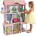 KidKraft 65949 Maison De Poupées En Bois Shimmer Incluant Accessoir Et Mobilier 4 Etages De Jeu Pour Poupees 30 Cm Amz B06xfqg