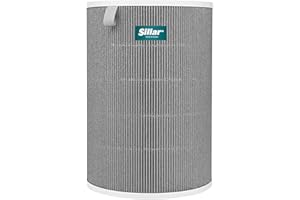 WESSPER Sillar Filtr HEPA H13 kompatybilny z oczyszczaczami powietrza Xiaomi Air Purifier 2, 2H, 2S, 3, 3H, Pro - zamiennik