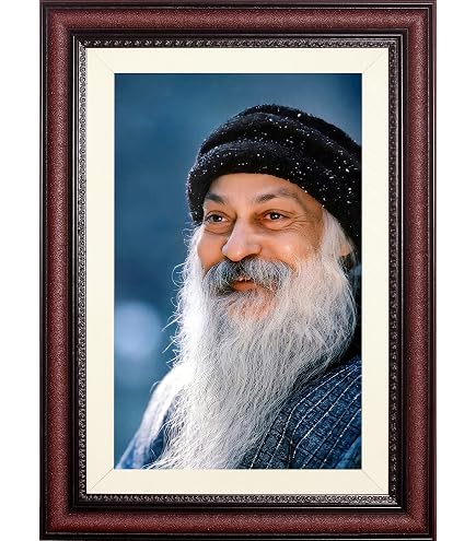 FRAME OF Osho 1.5 inchi Framed Photo | Acharya Rajneesh Smiling