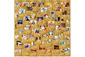 IOSCDH 100 Stück One-Piece Aufkleber, One-Piece Aufkleber für Kinder, Lustige Niedliche Aufkleber für Teenager, Kinder, Aufkleber, Gemischte kleine Aufkleber, Blätter für Handyhülle