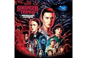 Stranger Things 2024 Calendar, Month To View Square Wall Calendar, Official Product