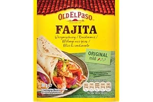 ‎OLD EL PASO Old El Paso Fajita Würzmischung Fertiger Gewürzmix für mexikanische Fajitas, 30 g