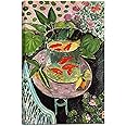 Wieco Art Canvas Prints Goldfish by Henri Matisse Colorism Aesthetic Abstract Canvas Wall Art for Wall Decor and Home Office Decorations