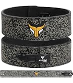 MuscleForge® Cintura Da Powerlifting In Pelle Con Fibbia In Acciaio - 12