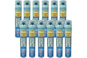 DSTOCK60 - Lot de 12 mousses expansives - 750 ml - Mousse polyuréthane professionnelle pistolable - Isole, colle et rebouche - Extérieur et intérieur
