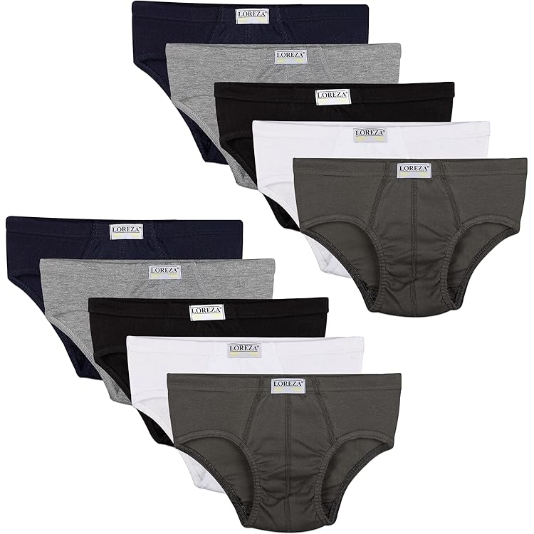 NEXT Jongen Set van 7 slips van 100% katoen Zwart 86-92