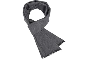 Justay Sowarm Schal Herren Warm schal herren winter Klassisch Modern Elegant Herrenschal Plaid Winter Lange Schals