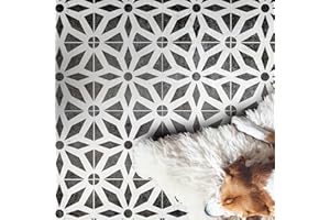 DIZZY DUCK DESIGNS 2 x Faux Tile Stencils - Paint Tile Effect on Floors Walls Furniture - Midar 6" (152mm) Single