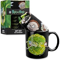 GB Eye Rick Und Morty Kaffeebecher – Wärmeempfindlich, 15x10x9 Cm, Keramik