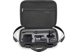 STARTRC PHOTO Osmo Action 6 Carrying Case for DJI Osmo Action 6 Camera Accessories Hard Shell Case Travel Bag Compatible with Osmo Action 6