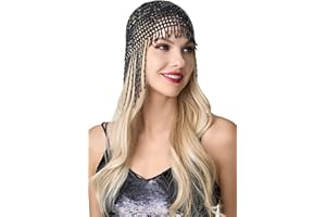 BABEYOND Diadema de los años 20 para mujer, con cadena de pelo de Gatsby, para danza del vientre, exótica, Cleopatra, accesorio para disfraz de los años 20