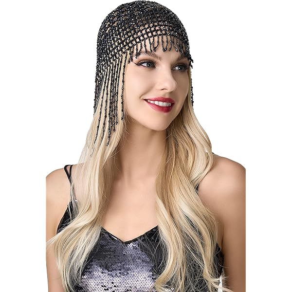 TUIBEIDAMAI 20er jahre Kostüm Damen Set, Great Gatsby Accessoires Damen,1920er Accessoires,20er Jahre Haarschmuck, für Karneval, Halloween, Fasching Party