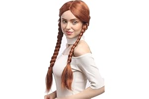WIG ME UP - 90839-ZA130B Perruque Dames Carnaval Brun Clair Brun Auburn Longues Tresses