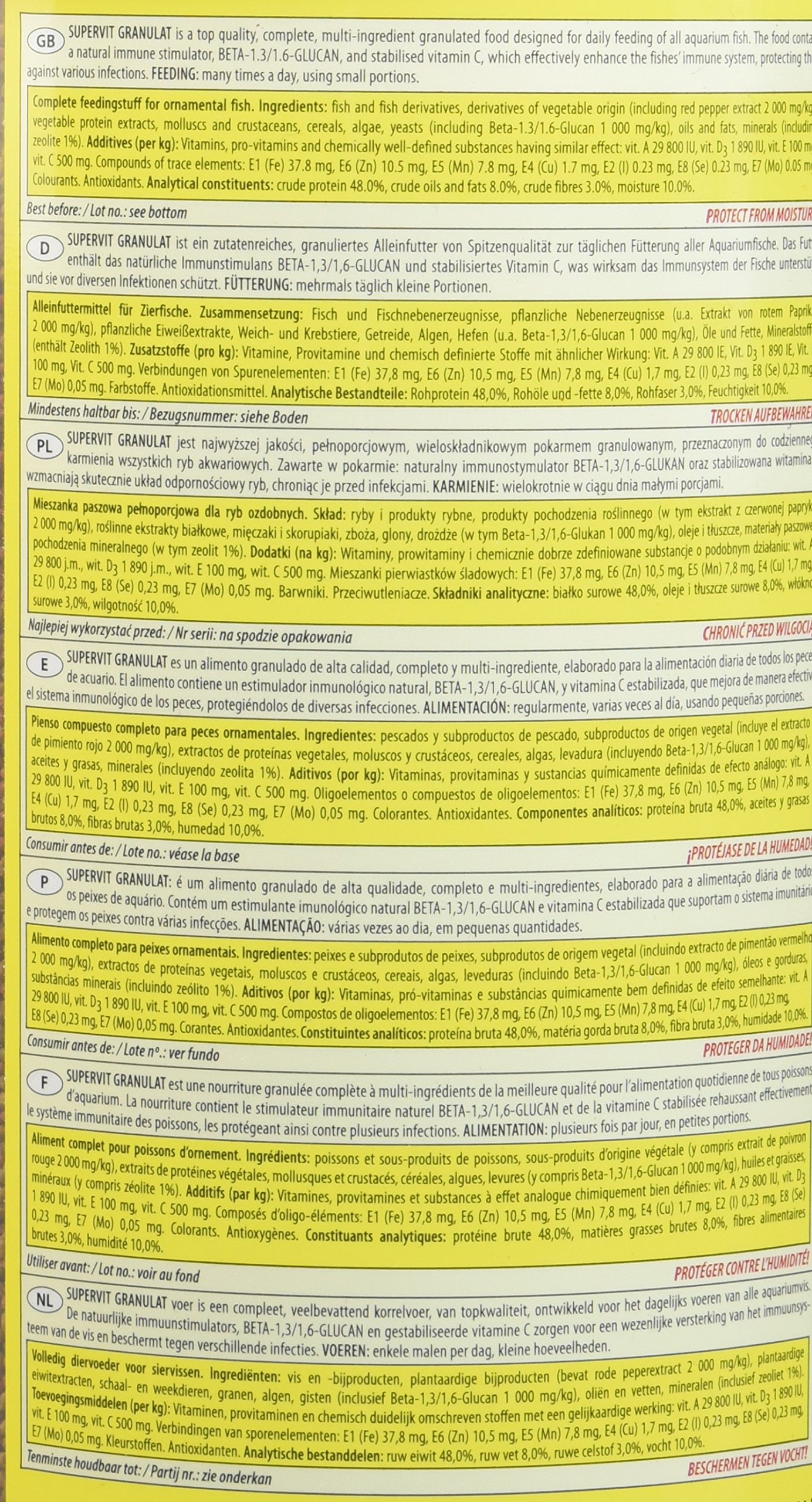 Tropical Tadeusz Ogrodnik SUPERVIT GRANULAT gr.550