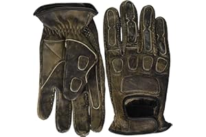 Bikers Gear Australia - Guanti da moto classici in pelle morbida