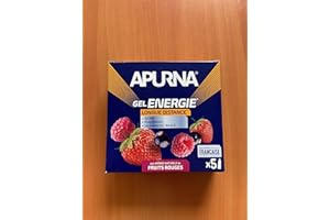 APURNA/Endurance/Pendant l'éffort/Gel Energie Longue Distance/Fruits Rouges/Etui 5x35g