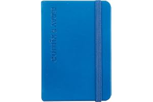 COMIX, Agenda 2026 Tascabile, Agenda 12 Mesi Biday, con 256 Pagine con Taglio in Tinta, Copertina Termovirante, Elastico, Doppio Segnalibro in Tinta, Formato 7 x 10 cm, Blue