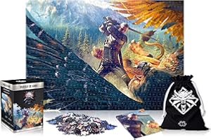 Good Loot Gryffin Fight Puzzle, Wielokolorowe, 1000 szt