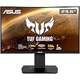 ASUS TUF Gaming VG24VQ Curved Gaming Monitor – 23.6 Inch Full HD (1920 x 1080), 144Hz, Extreme Low Motion Blur , FreeSync , 1