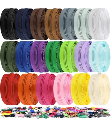 Zip, Cerniera a doppio cursore 10# for sacchi a pelo Tenda for bagagli Cerniera lunga Accessori