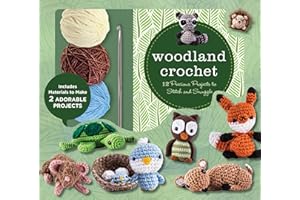 Woodland Crochet Kit: 12 Precious Projects to Stitch and Snuggle
