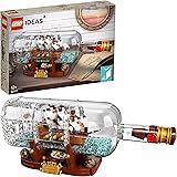 LEGO 92177 Ideas Ship in a Bottle Collectors Building Set with Display Stand [Amazon Exclusive]