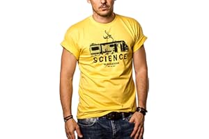 MAKAYA Science New Mexico - Maglietta Uomo Giallo