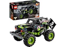 Lego 42118 Technic Monster Jam Grave Digger Truck Toy To Off-Road Buggy Pull Back 2 In 1 Building Set