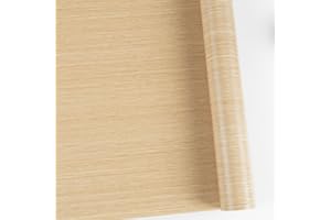 Abyssaly Papel Adhesivo para Muebles Marron Claro, Vinilo Adhesivo Muebles Efecto Madera Impermeable, Papel Pintado Autoadhesivo para Muebles, Encimera, Cocina, Puertas, Mesa, Armario 30cmX200cm