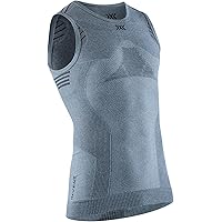 X-Bionic Invent 4.0 - Maglia Termica Uomo Senza Maniche a Compressione - Canotta Termica Uomo ad Alte Prestazioni per Running