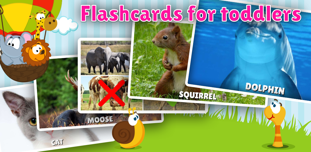 Animal Flashcards and Sounds Fun and educational game Animal Flashcards and Sounds Fun and educational game