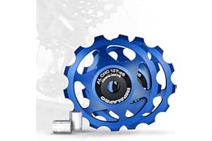 IMPALAPRO Bike Set 2 Roldanas Ceramicas 13T Desviador Trasero Bicicleta - Rueda Jockey Cambio Trasero - Roldanas 13T - Polea Bicicleta - Jockey Wheel - Rodamiento Cerámica - Roldanas MTB