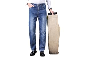 ziilay Pogrubione spodnie termiczne z polaru jagnięcego, męskie spodnie termiczne, spodnie zimowe z podszewką z polaru