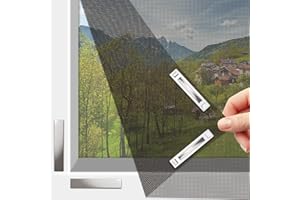 4BAOHUI 24 Stück Magnete für Fliegengitter Fenster, Starken Magnet Selbstklebend ohne Bohren - einfache Installation, Magnetclips Fliegengitter Magnetverschluss für Insektenschutzgitter Dachfenster