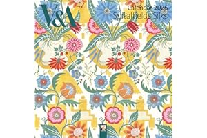 V&A: Spitalfields Silks Wall Calendar 2026 (Art Calendar)