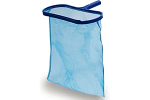 Hecht Kescher Pool, wahlweise mit Teleskopstange – extra großes Netz, feinmaschig – Poolreinigung – Wasserpflege – Für Schwimmbad, Pool, Planschbecken, Whirlpool, Teich (Modell 2)