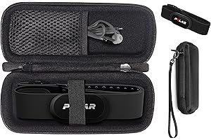 CaseSack Hülle für Pulsmesser, kompatibel mit Garmin HRM-Pro Plus, 010-012883-00 HRM, HRM-Pro, HRM-Tri, HRM-Swim; Polar H10, H9; Wahoo TICKR, TICKR X, CooSpo