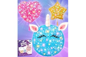 Ophy 3D String Art Kit for Kids, 20 Multi-Colored LED Bulbs Craft Kits for Kids with 6 Balloons Girl Gifts Arts and Crafts for Kids DIY Lantern Birthday Xmas Gifts for Age 8 9 10 Year Old Girls Boys