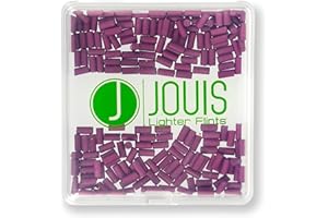 Jouis Lighter Flints - Universal Replacement Lighter Flints Compatible with most Lighters (200x, Pink)
