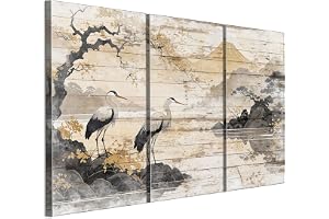 LUMASOUL Canvastavlor 3-delat set för vardagsrum Fågel 10 120x80 cm
