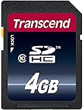 Transcend - TS4GSDHC10 - Carte Mémoire, 4Go